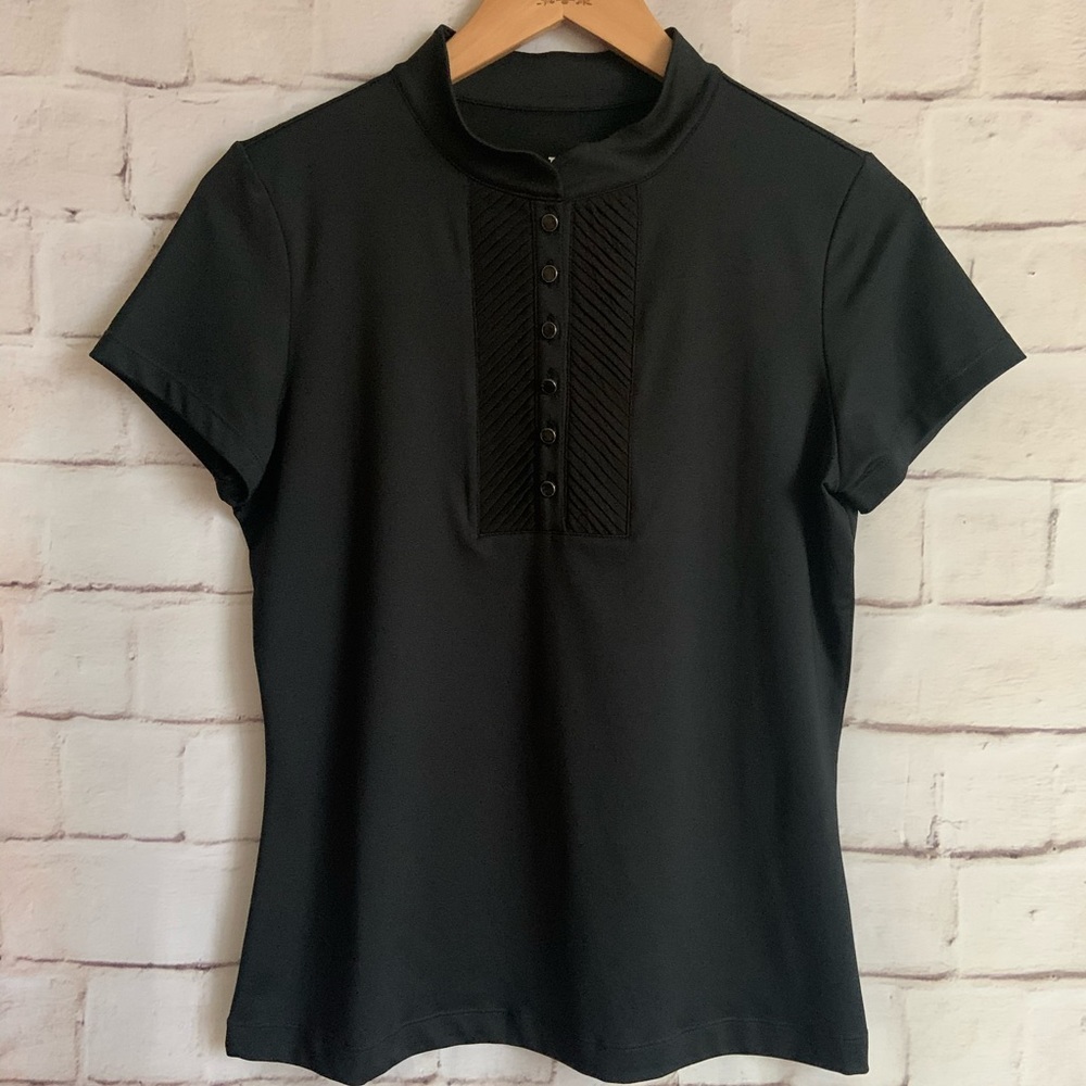 Tail Athletic Shirt, Short Sleeve, Buttons, L